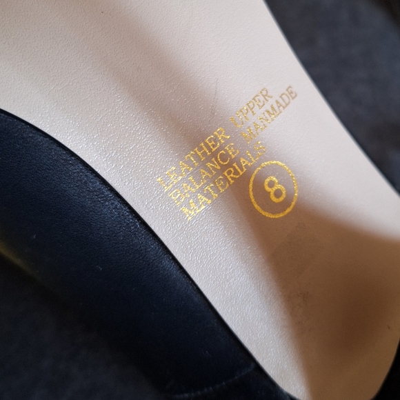 Pleaser Strappy Leather Pumps High Heel Shoes Office - Picture 8 of 8